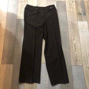 Ann Taylor mid-rise brown pants!